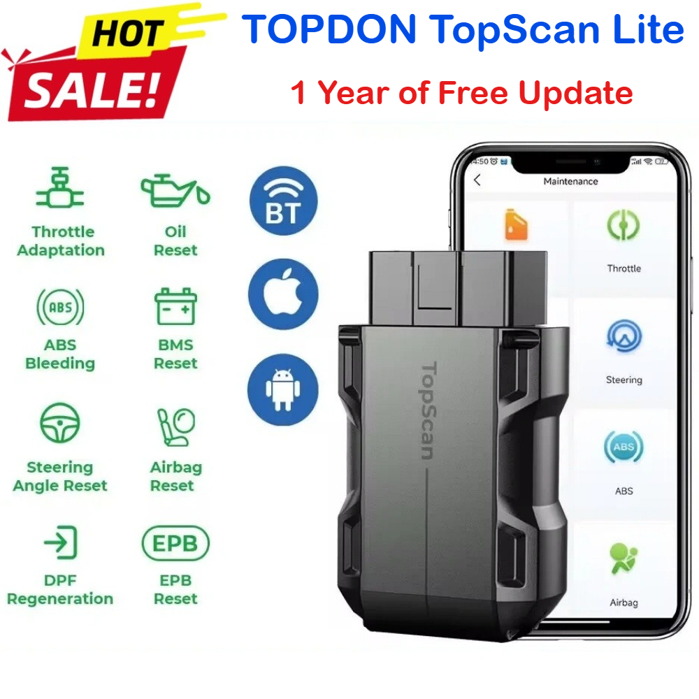Topdon Tc001 Thermal Camera - Диагностический сканер TOPDON TopScan Lite 8