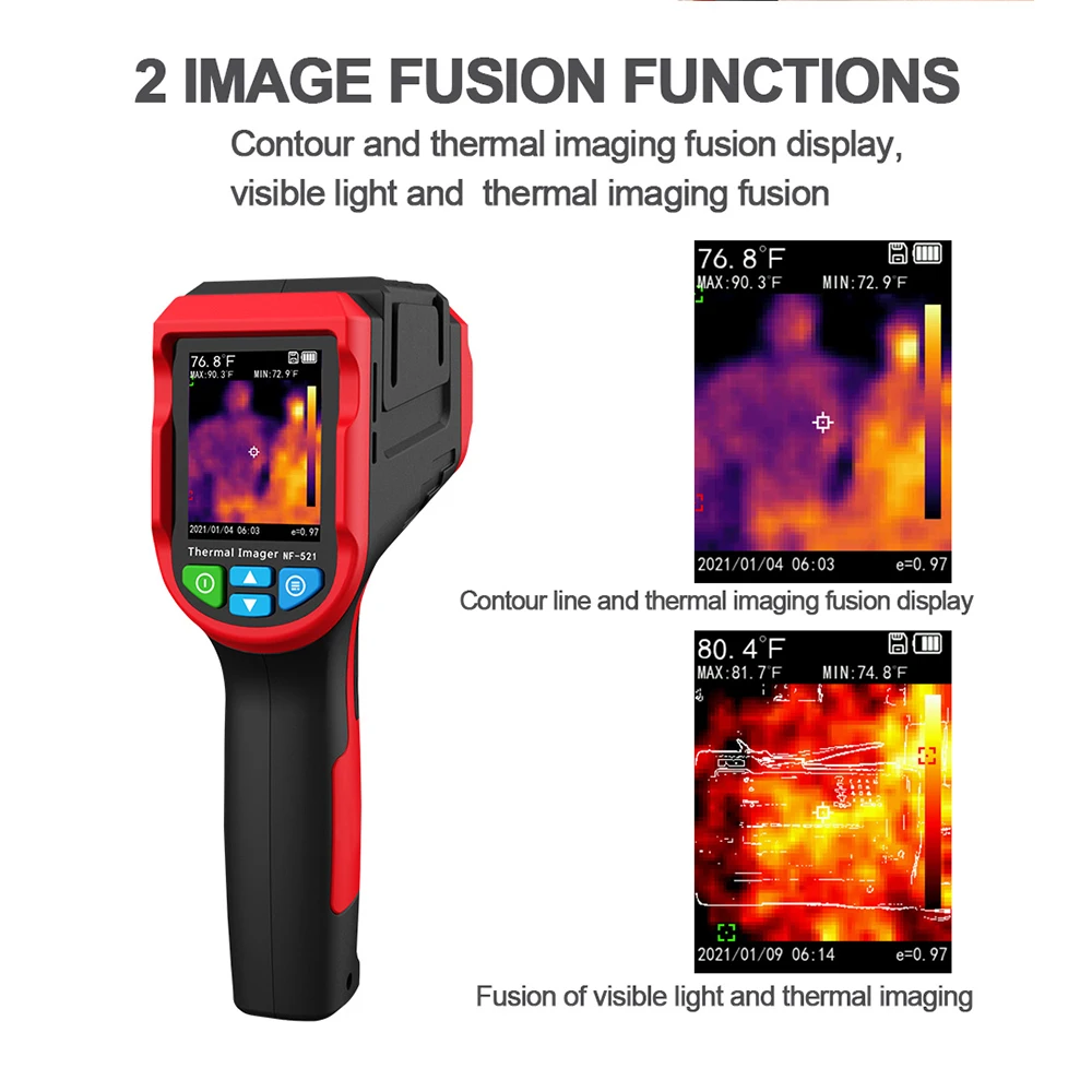 Промышленная инфракрасная тепл – обзор и цена Nf 521 Thermal Imaging Camera