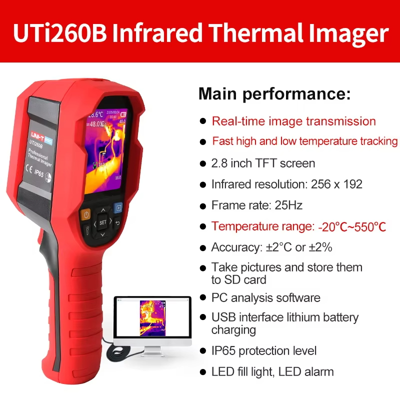 Инфракрасная тепловизионная ка – обзор и цена Thermal Imaging Camera 256X192